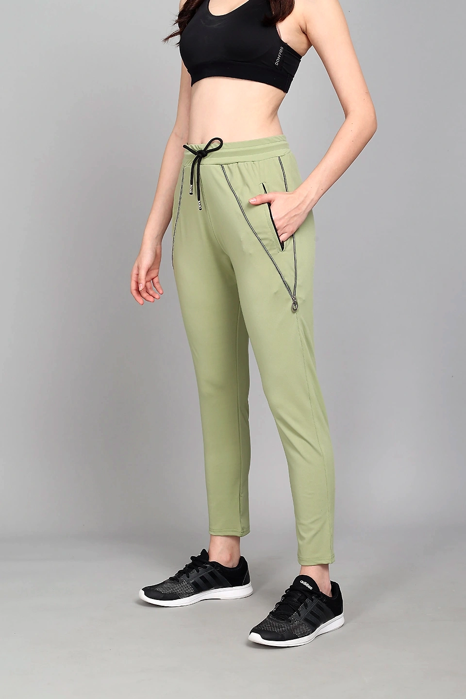 Zip Up Pant-Green-30-32 (L)-3