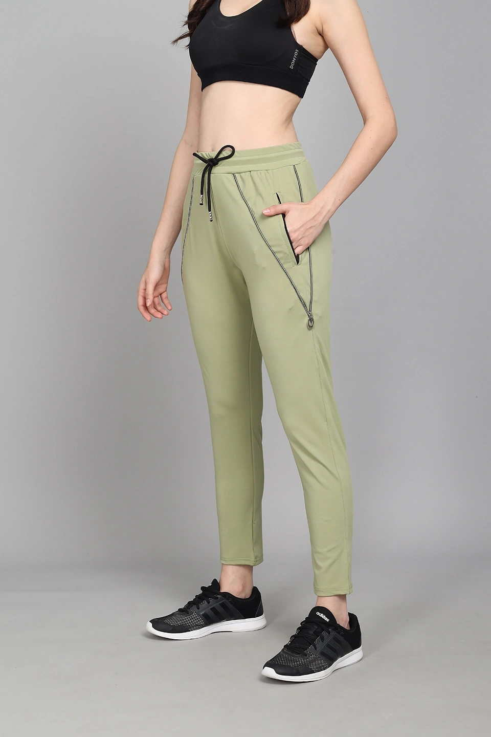 Zip Up Pant-Green-34-36 (XL)-3