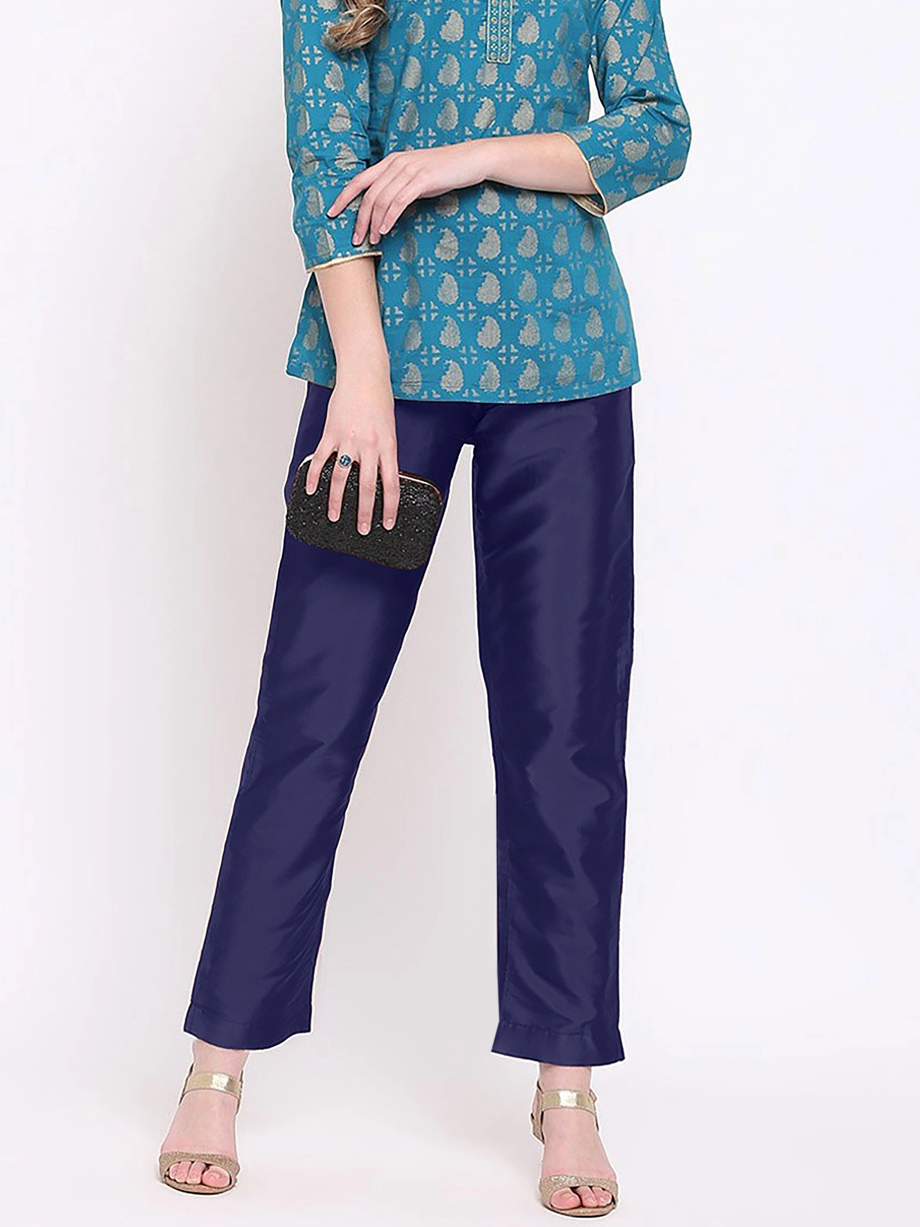 Taffeta Silk Pant-Go1133