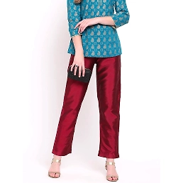 Taffeta Silk Pant