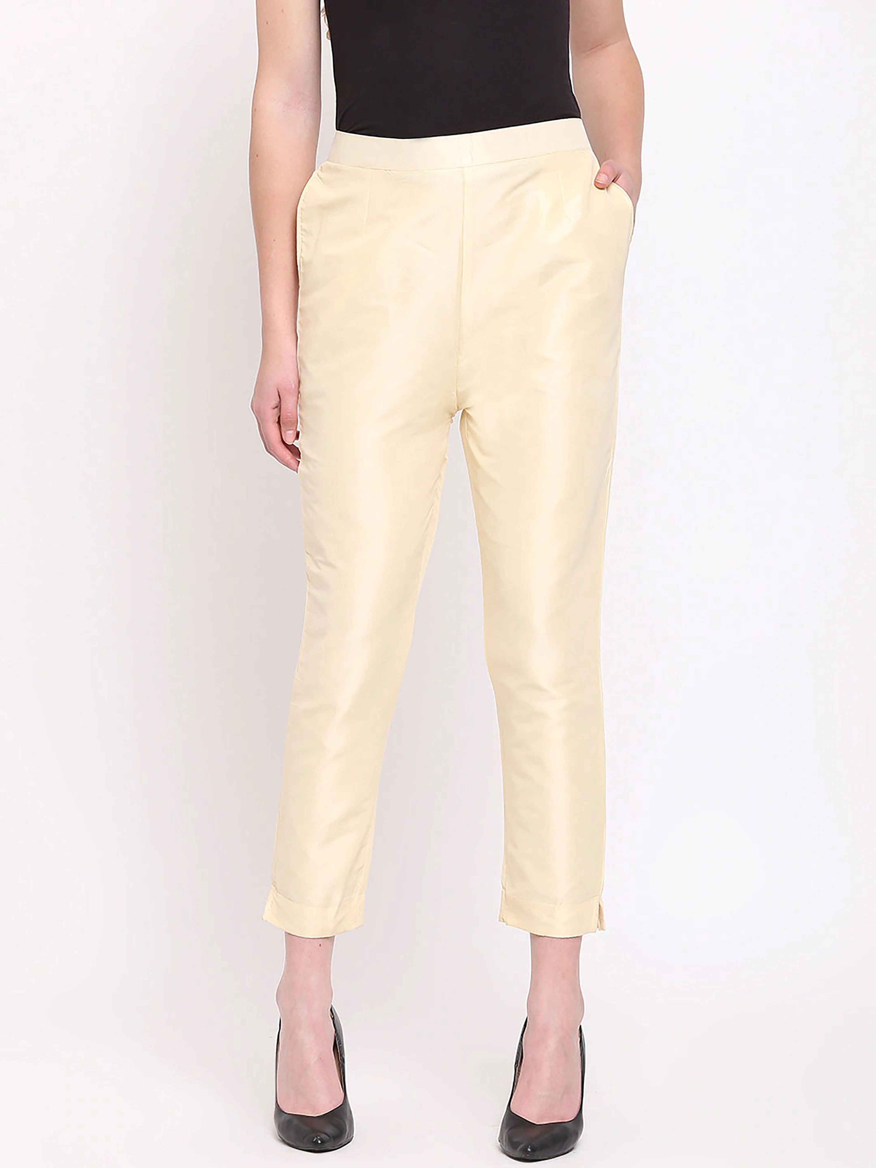 Taffeta Silk Pant-Go1138