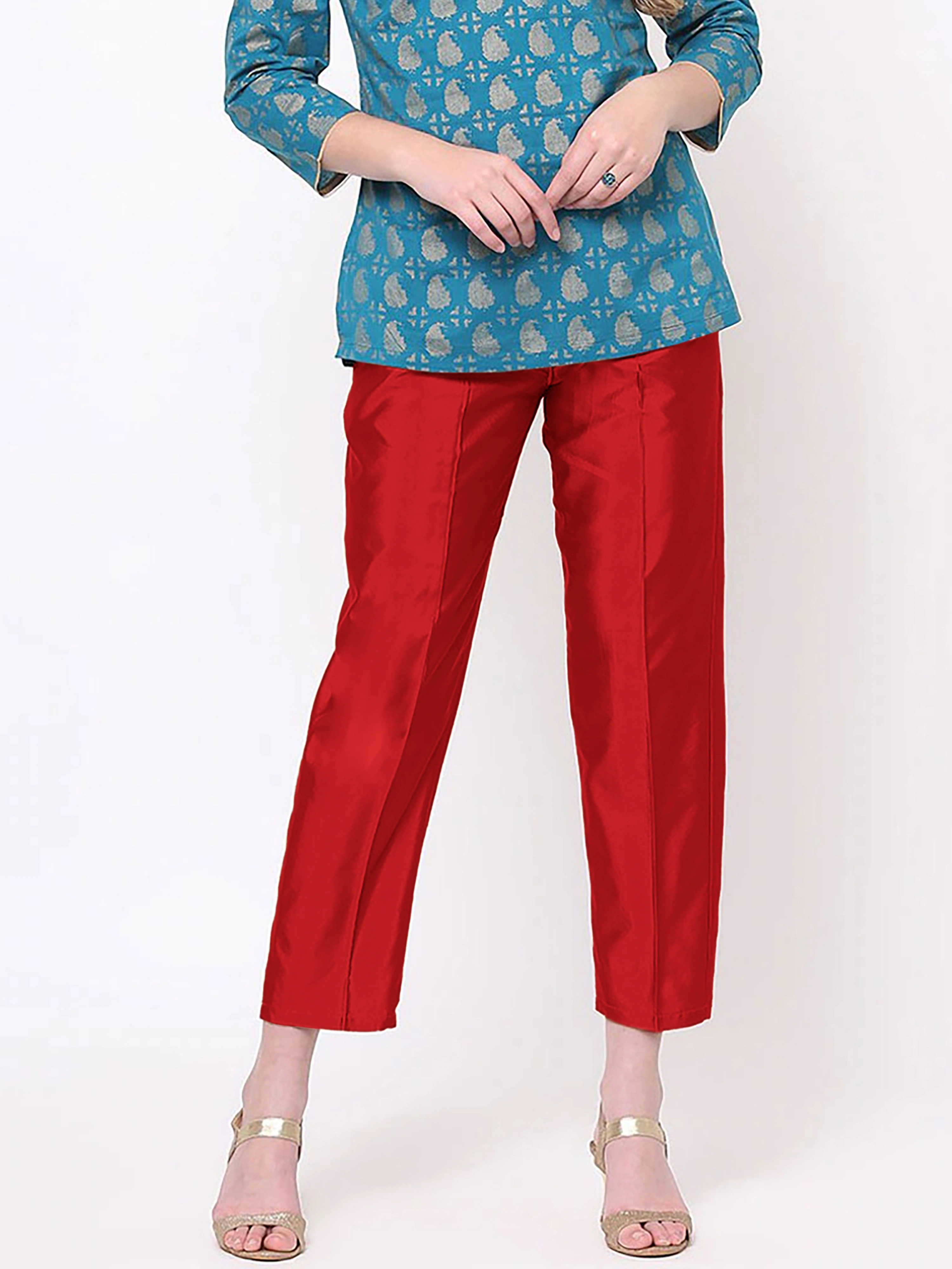 Taffeta Silk Pant-Go1140