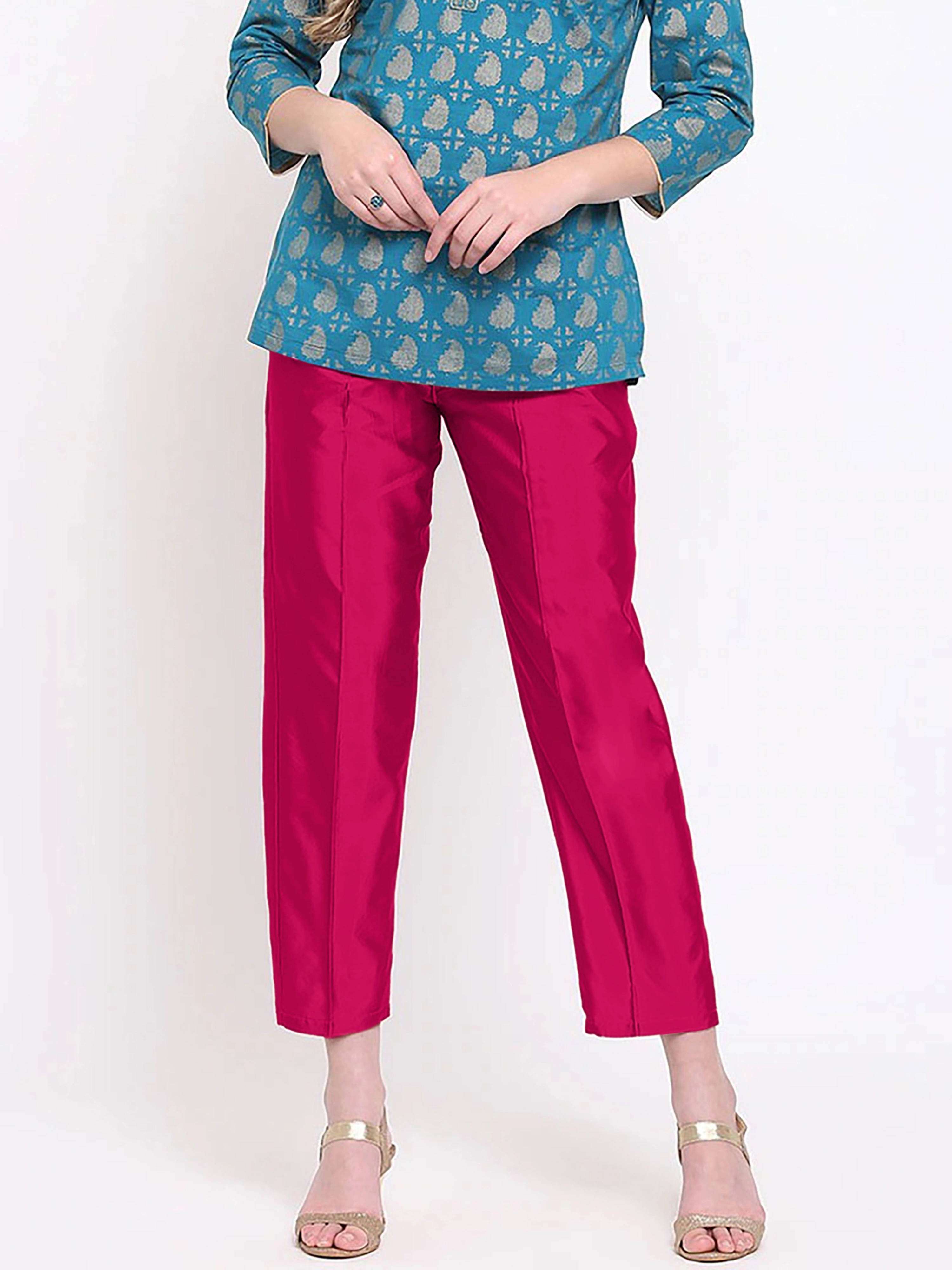 Taffeta Silk Pant-Go1141