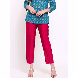 Taffeta Silk Pant