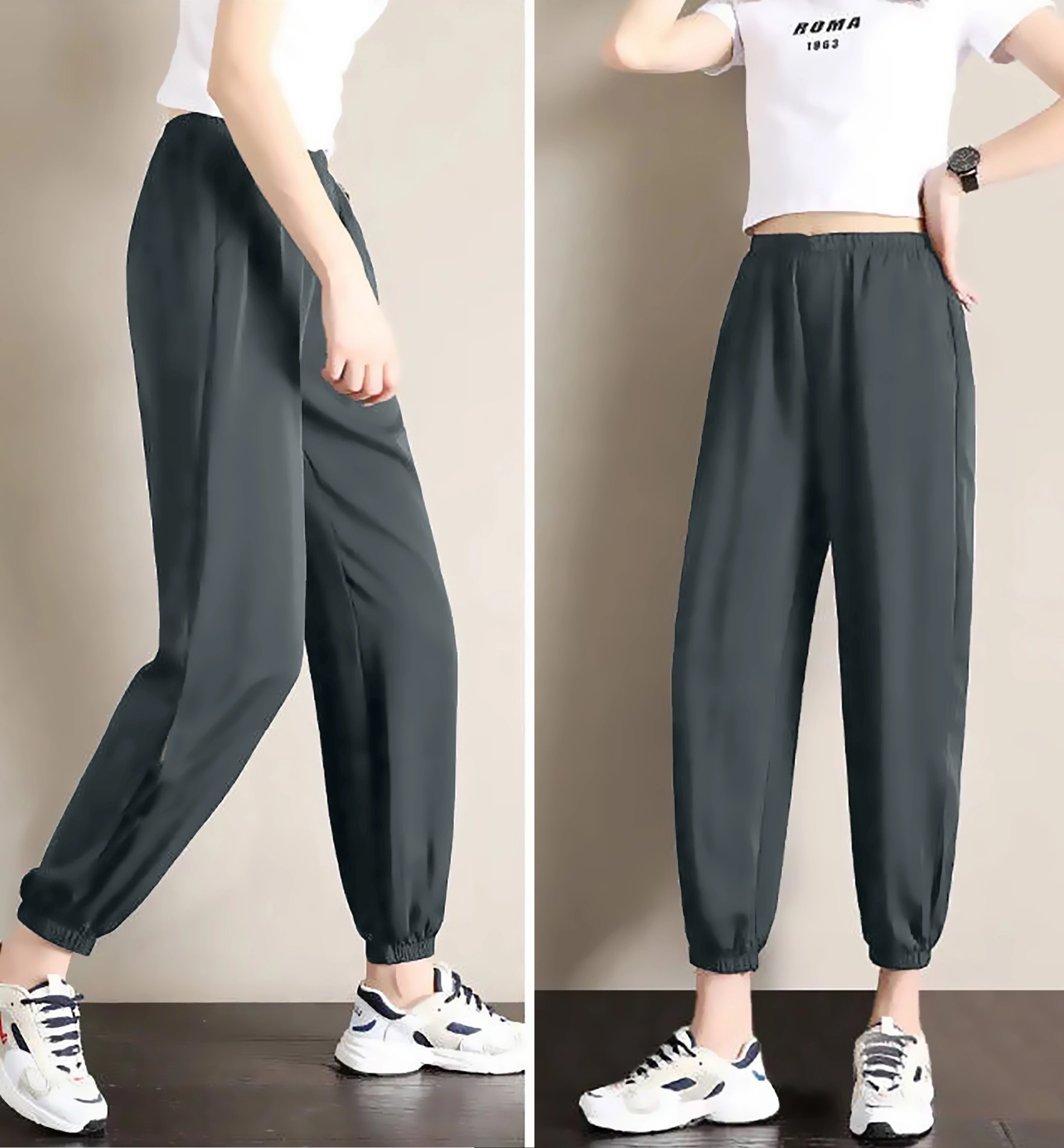 Slit Jogger-34-36 (2XL)-Grey-1