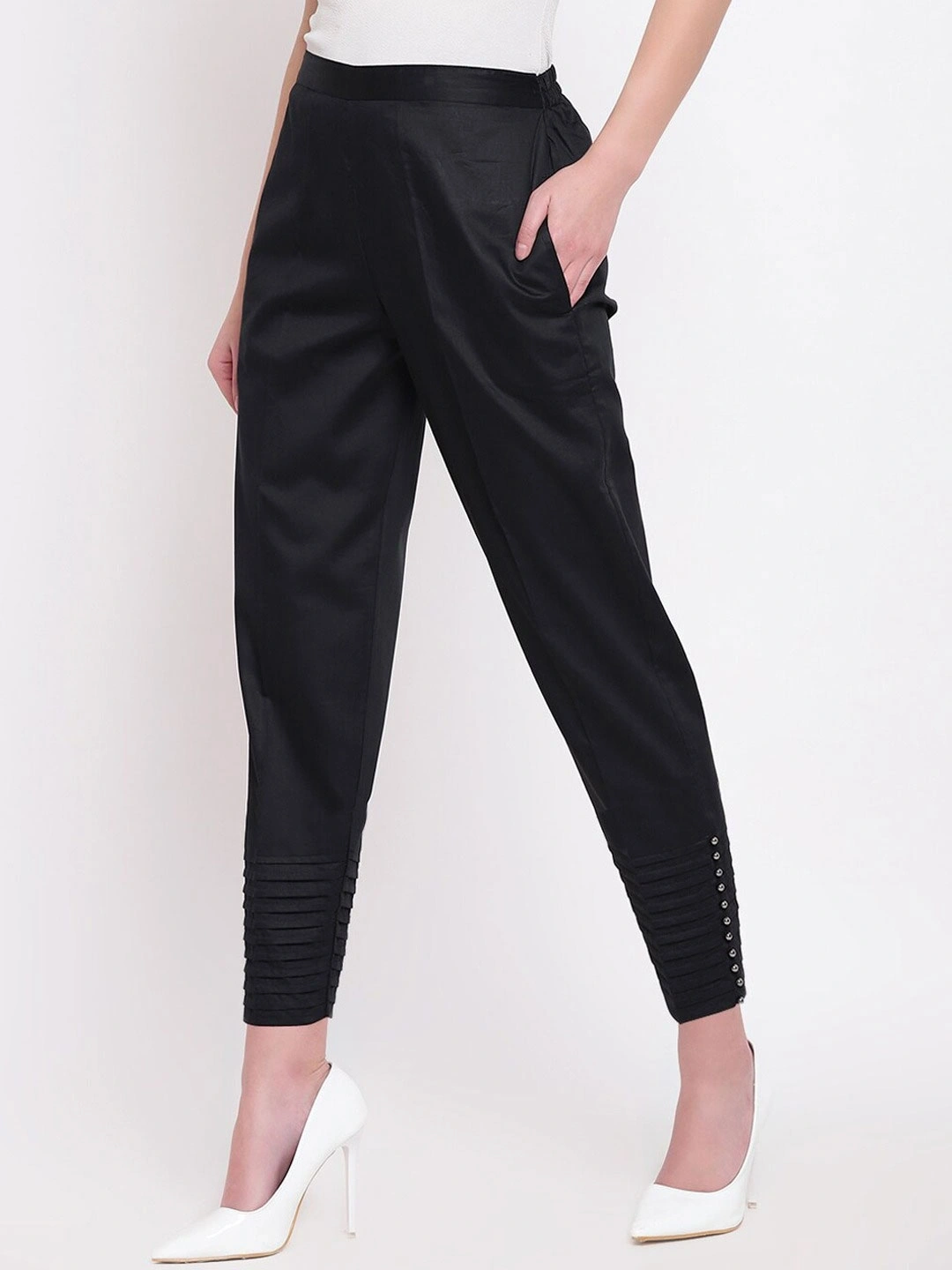 Pintex Pant-32 (L)-Black-2