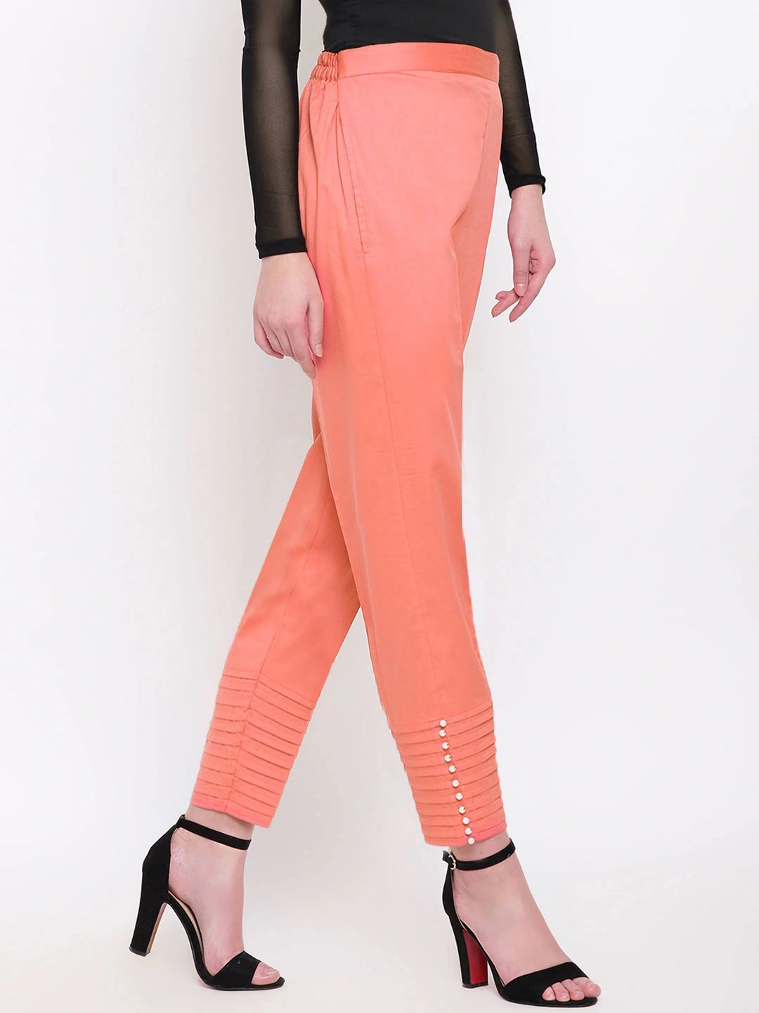 Pintex Pant-32 (L)-Peach-1