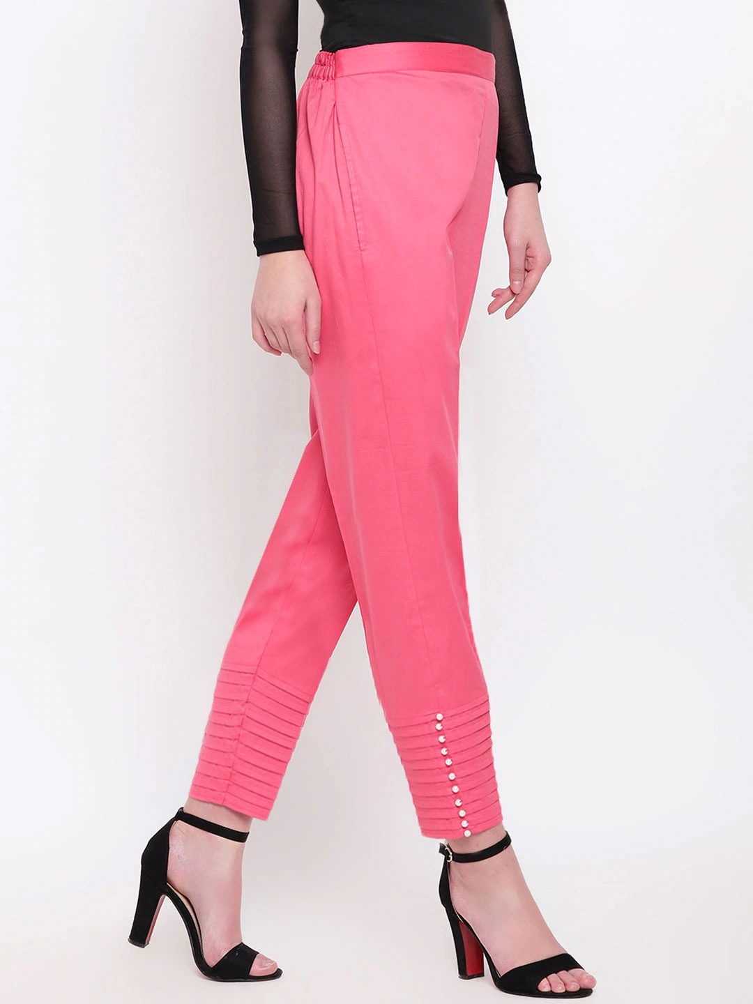 Pintex Pant-32 (L)-Pink-1