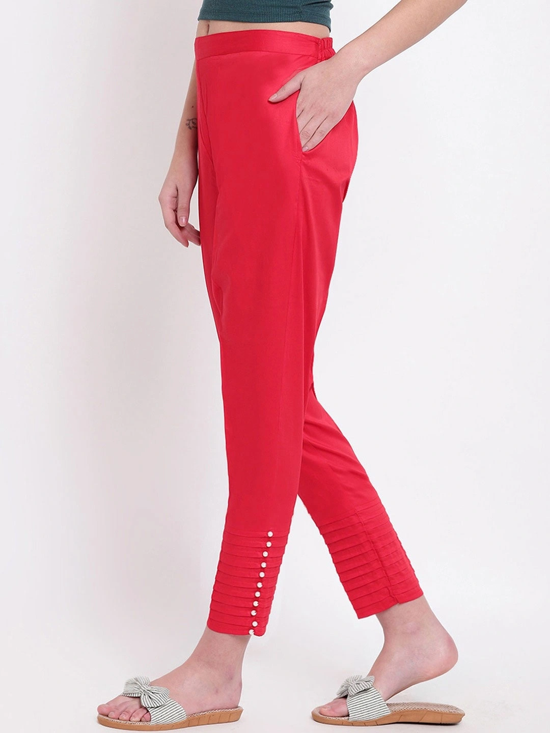 Pintex Pant-32 (L)-Red-2