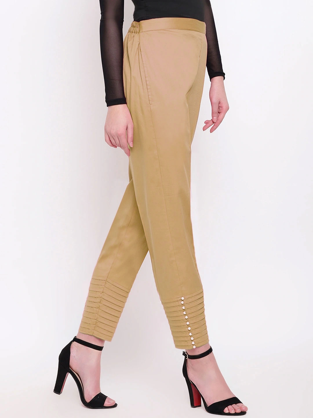 Pintex Pant-34 (XL)-Golden-1