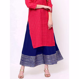 okcloth kalidaar silk palazzo