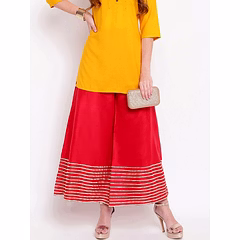 Kalidaar Silk Palazzo