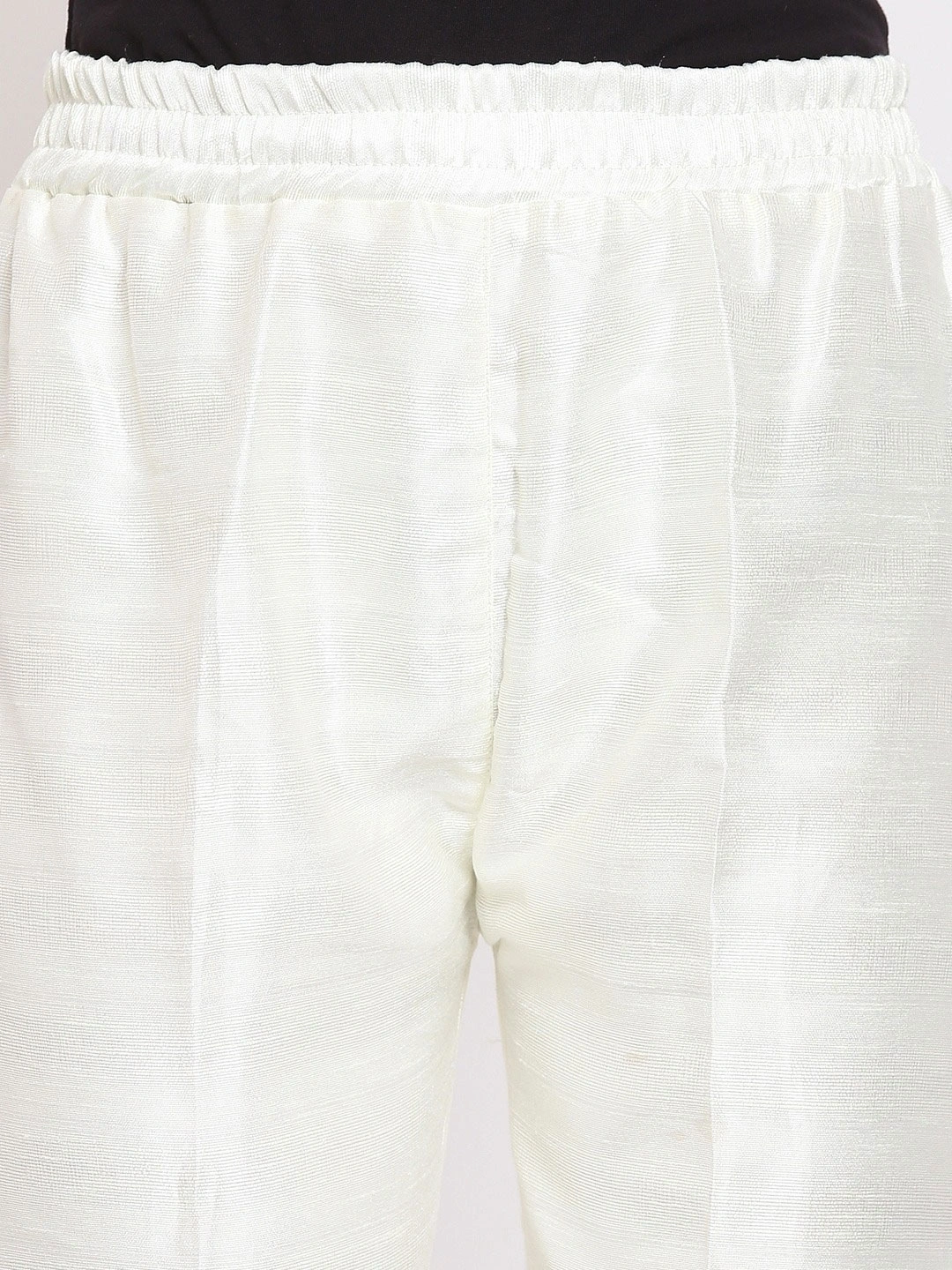 Cotton Silk Pant-White-30-32 (XL)-3