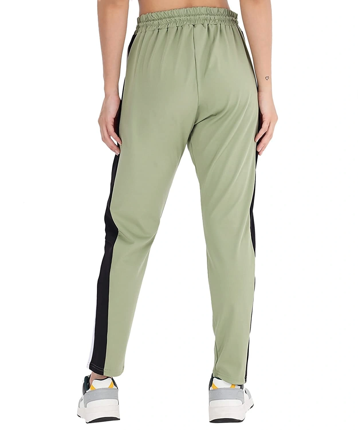 Casual Stripe Pant-30-32 (L)-Light Green-2