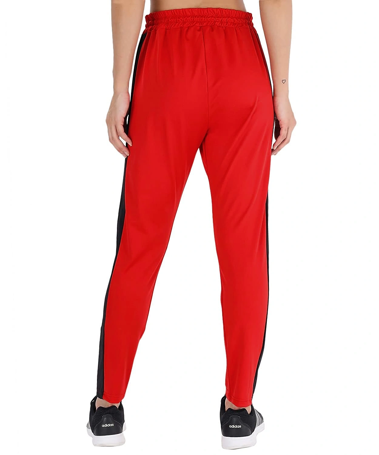 Casual Stripe Pant-34-36 (XL)-Red-3