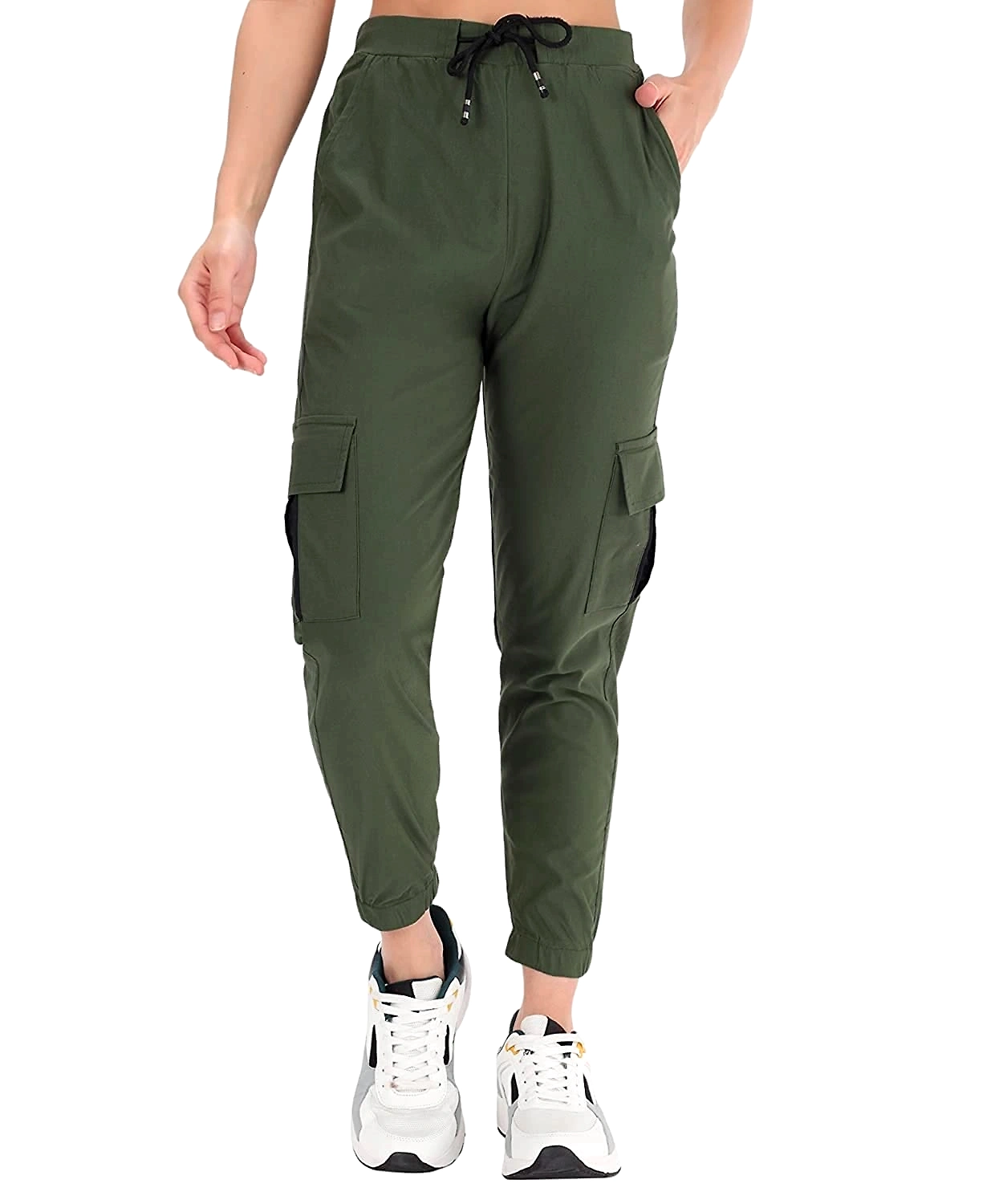 Cargo Pant-Green-34-36 (XL)-1