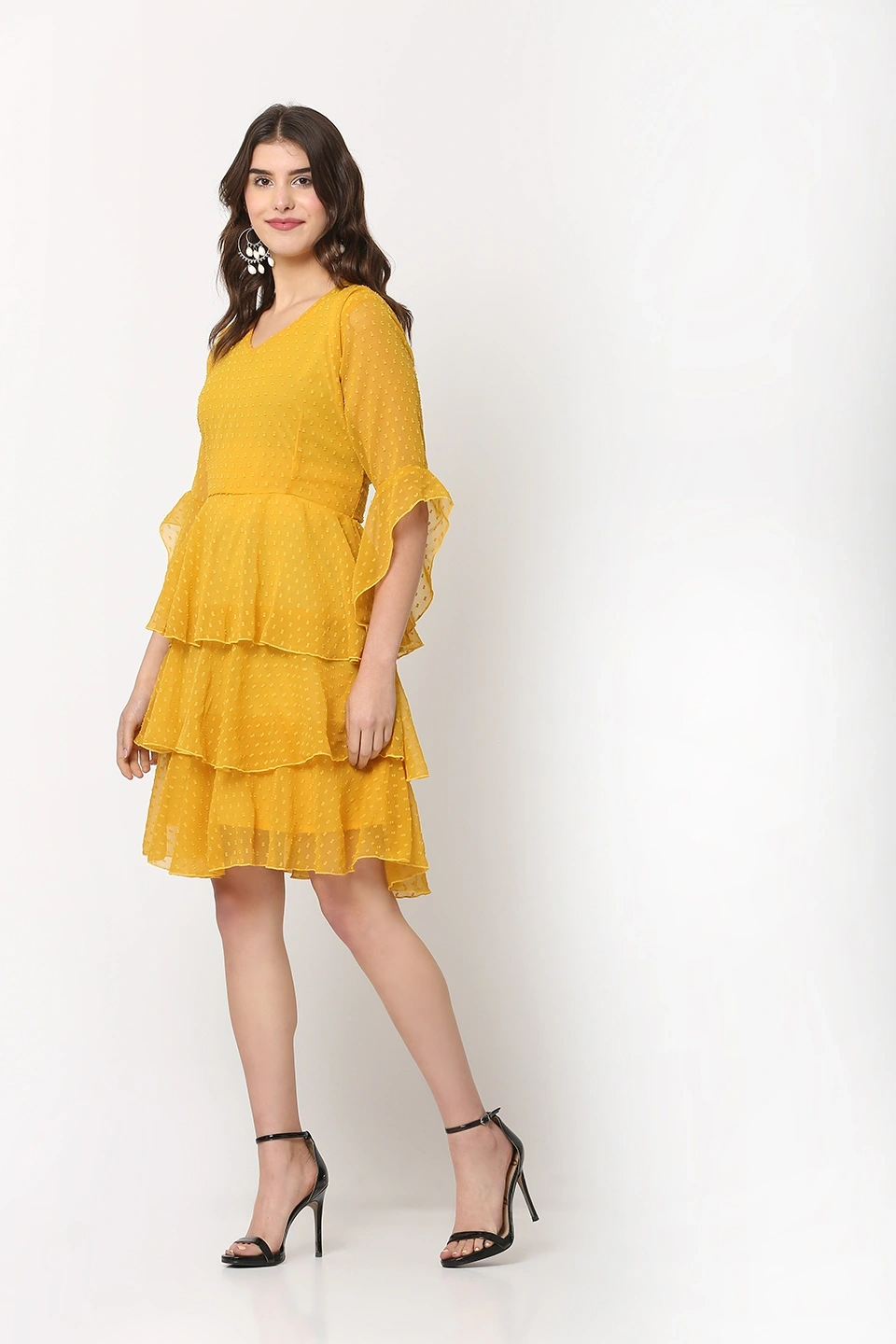 Swiss Dress-Yellow-30-32 (XL)-1