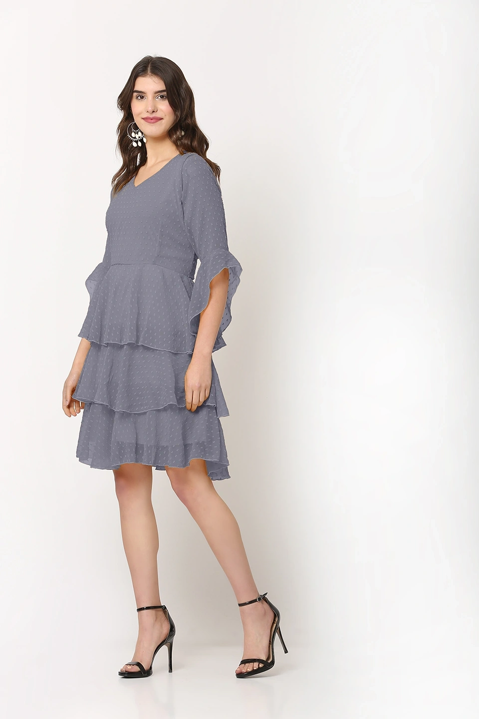 Swiss Dress-38-40 (3XL)-Grey-1