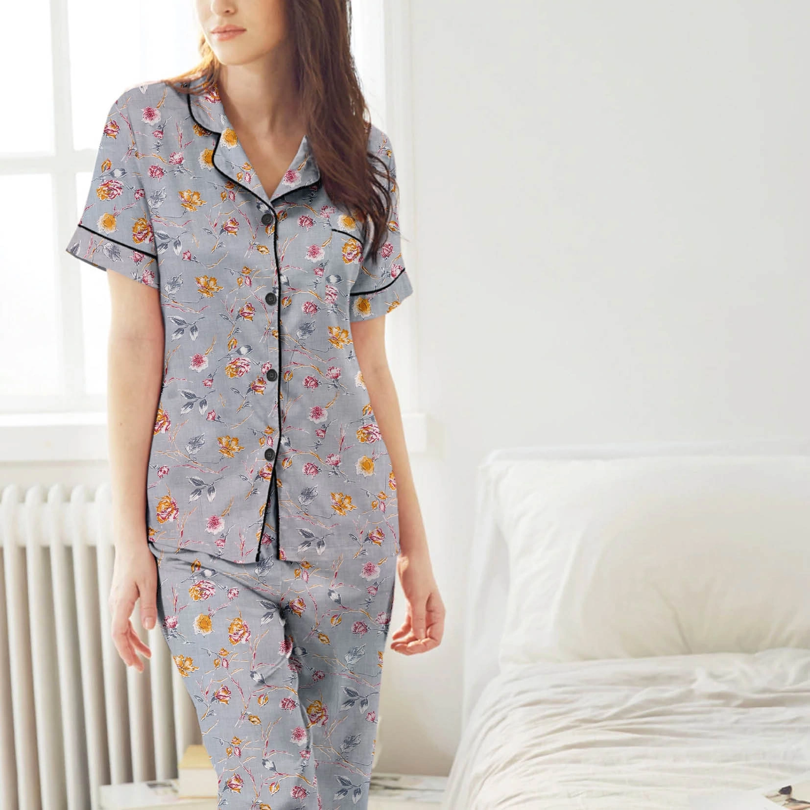 Rayon Nightsuit-Go1544