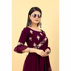 Designer 3 Style Gown (Full Stitch)