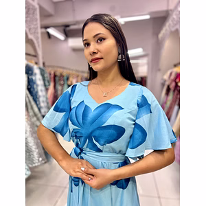 Sky Flower Gown (Full Stitch)