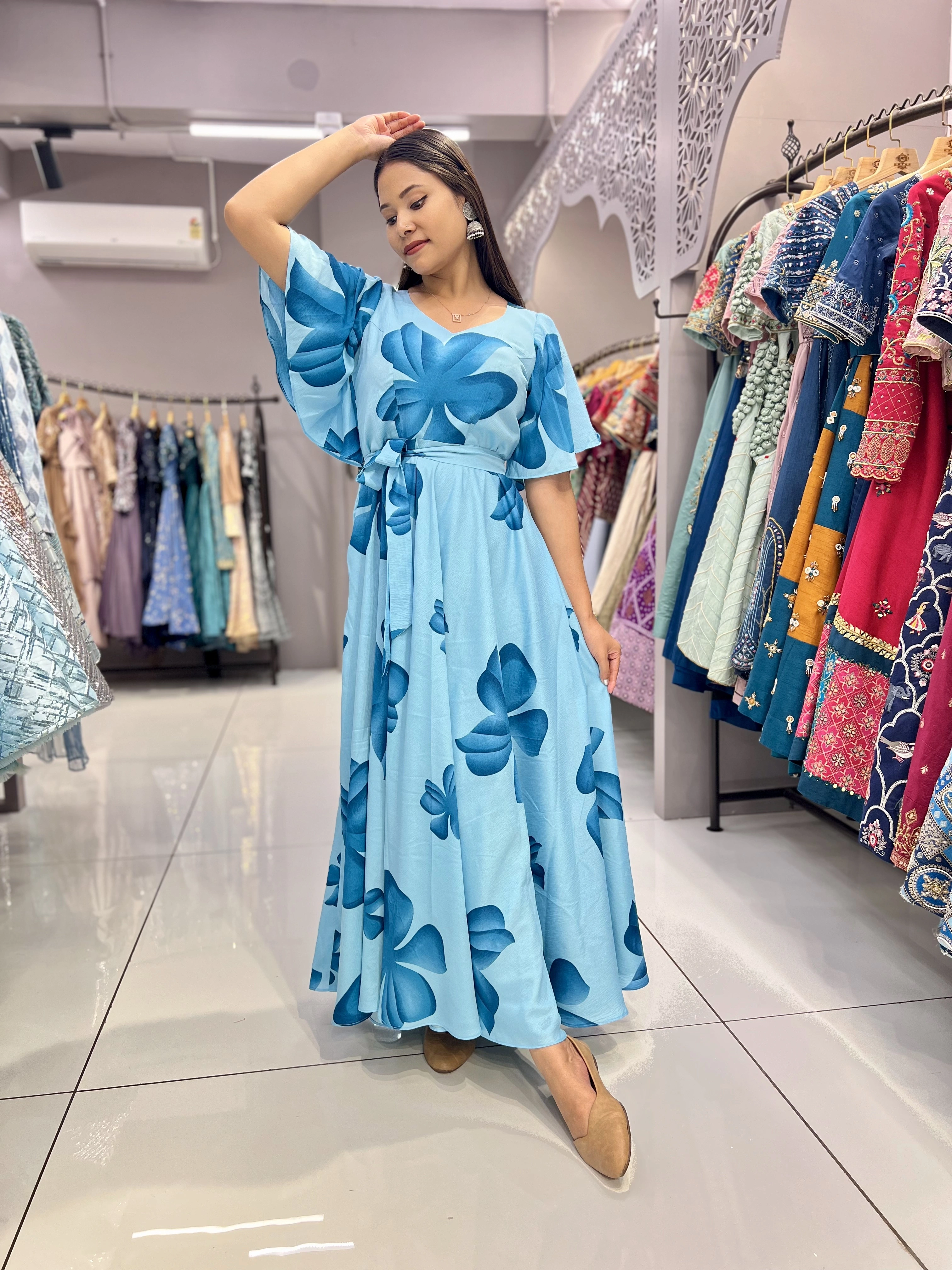 Sky Flower Gown (Full Stitch)-2