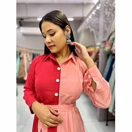 Two Colour Gown (Full Stitch)