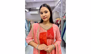 Designer 3 Piece Suit,(Full Stitch)
