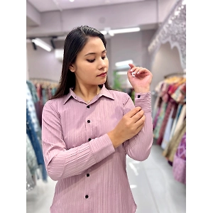 Designer Ladies Shirt  Pant(Full Stitch)