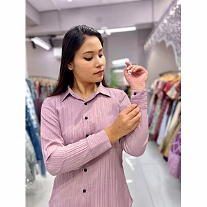 Designer Ladies Shirt  Pant(Full Stitch)