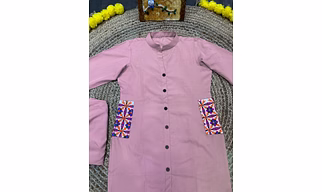 Designer Kurti Pant(Full Stitch)