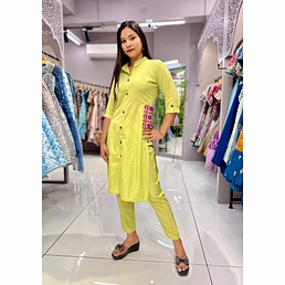 Designer Kurti Pant(Full Stitch)