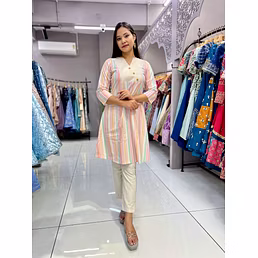 Designer Lining Kurti Pant(Full Stitch)