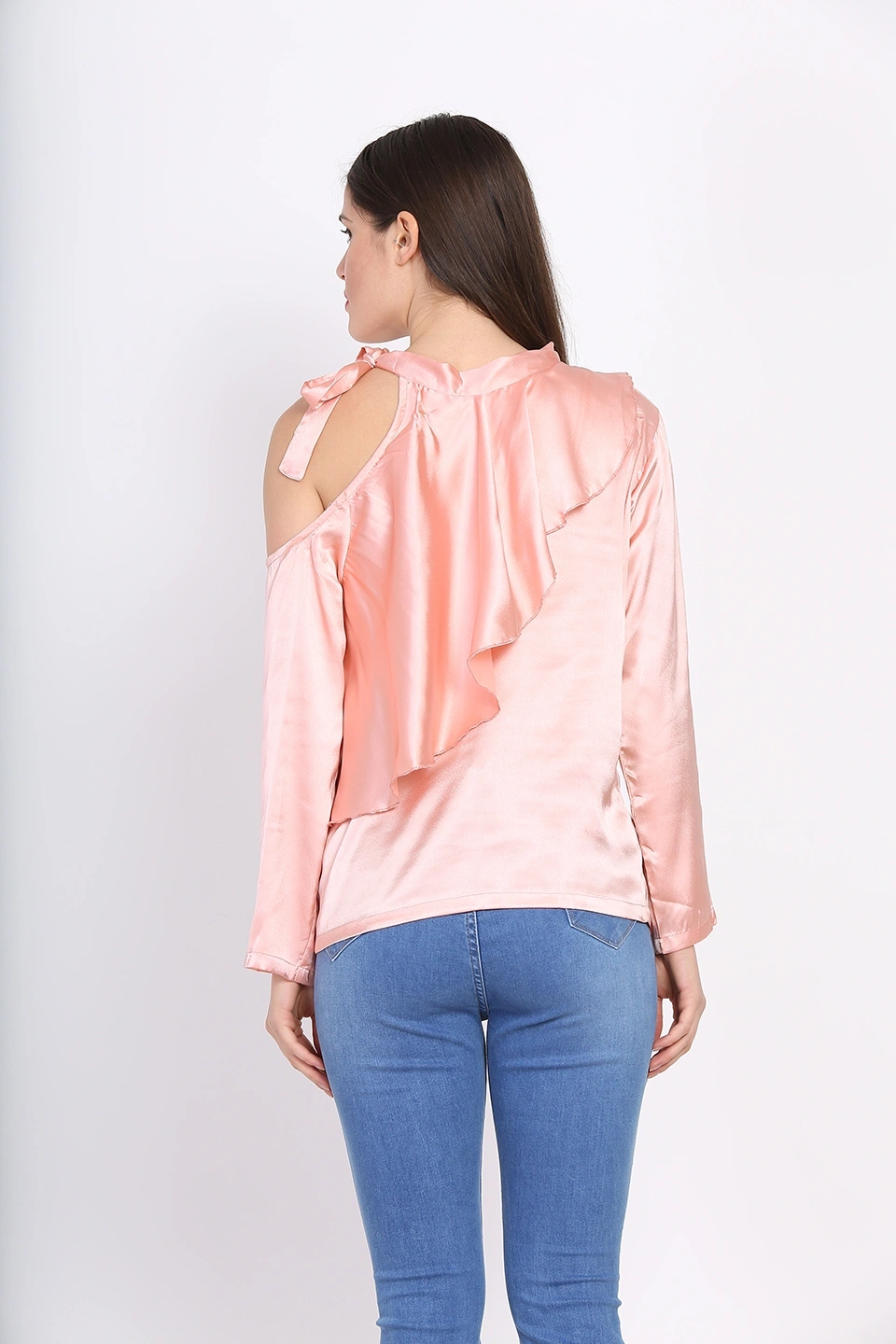 Glamorous Top-Peach-38 (M)-3