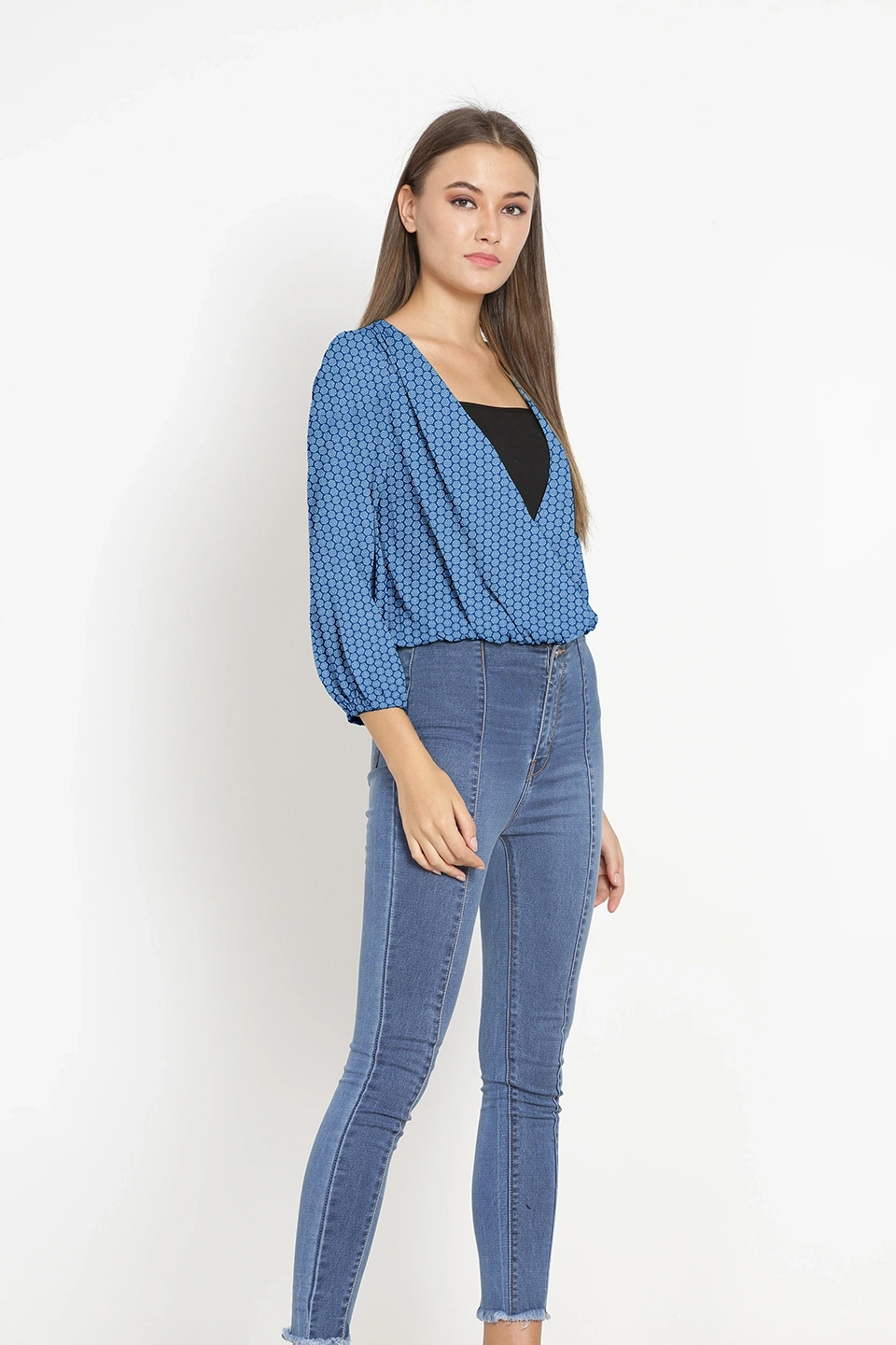 Overlap Shrug Top-Top1027