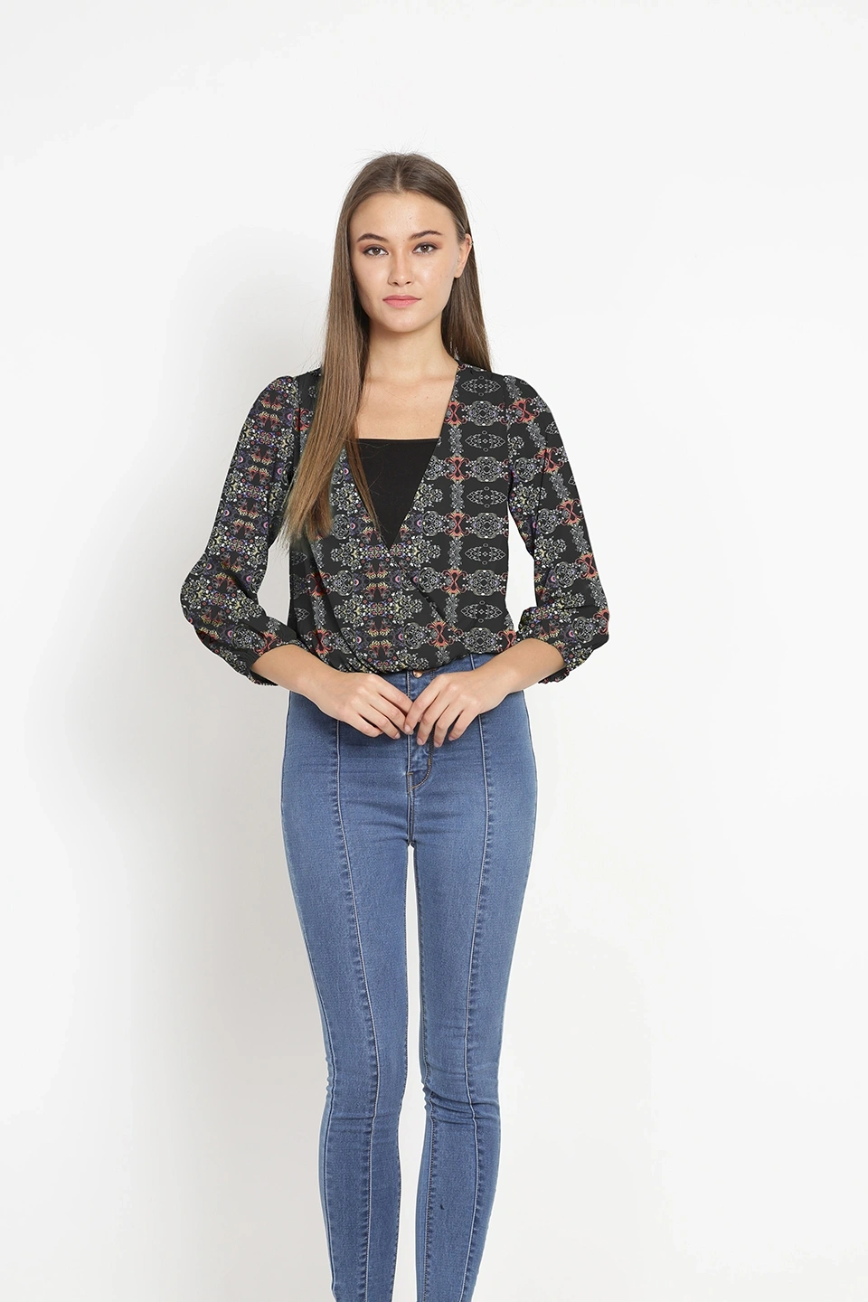 Overlap Shrug Top-Top1030