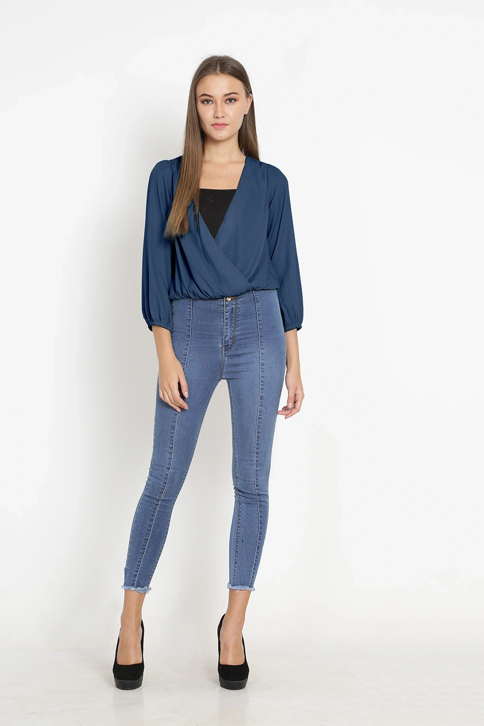 Overlap Shrug Top-Top1035