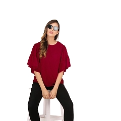 Swiss Sleeve Top