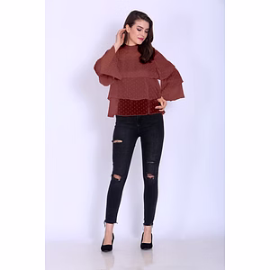 Valentino Ruffle Top