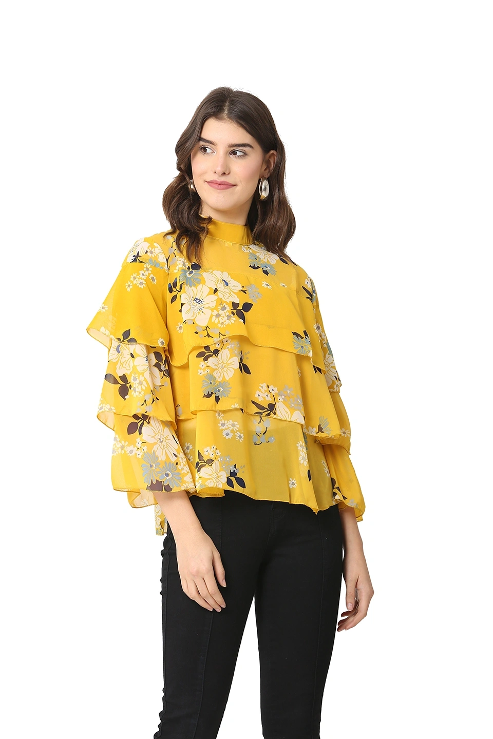 Valentino Top-Yellow-38 (M)-2