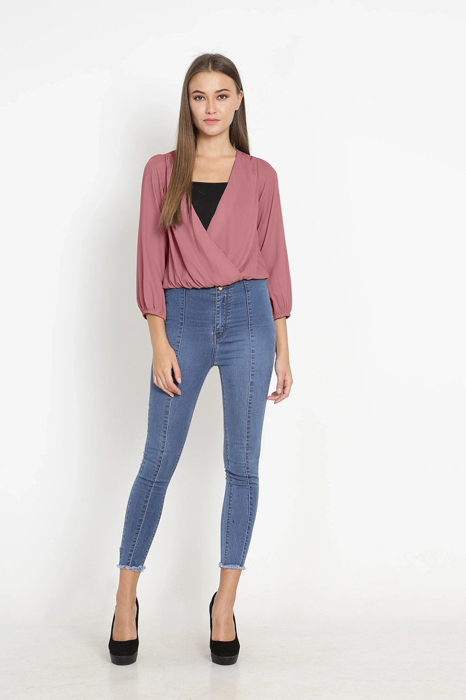 Overlap Shrug Top-Top1115