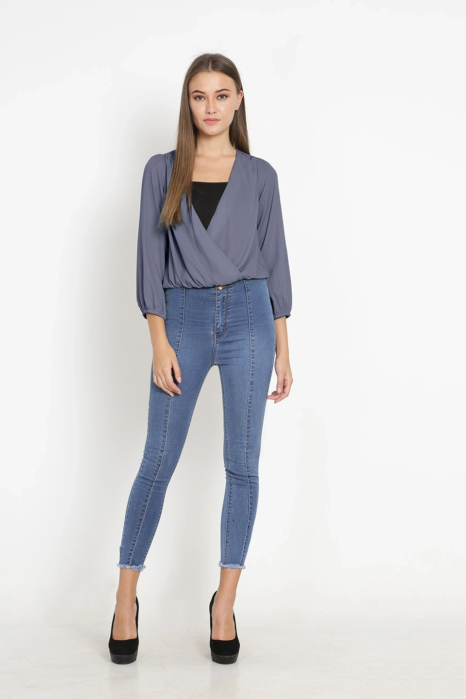 Overlap Shrug Top-Top1117