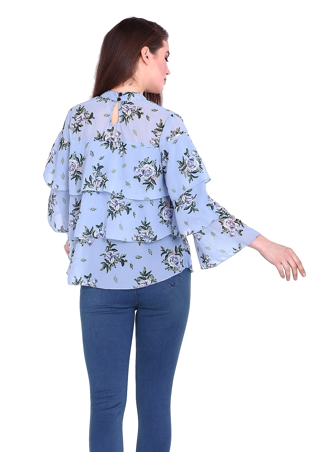 Valentino Top-Sky Blue-40 (L)-3