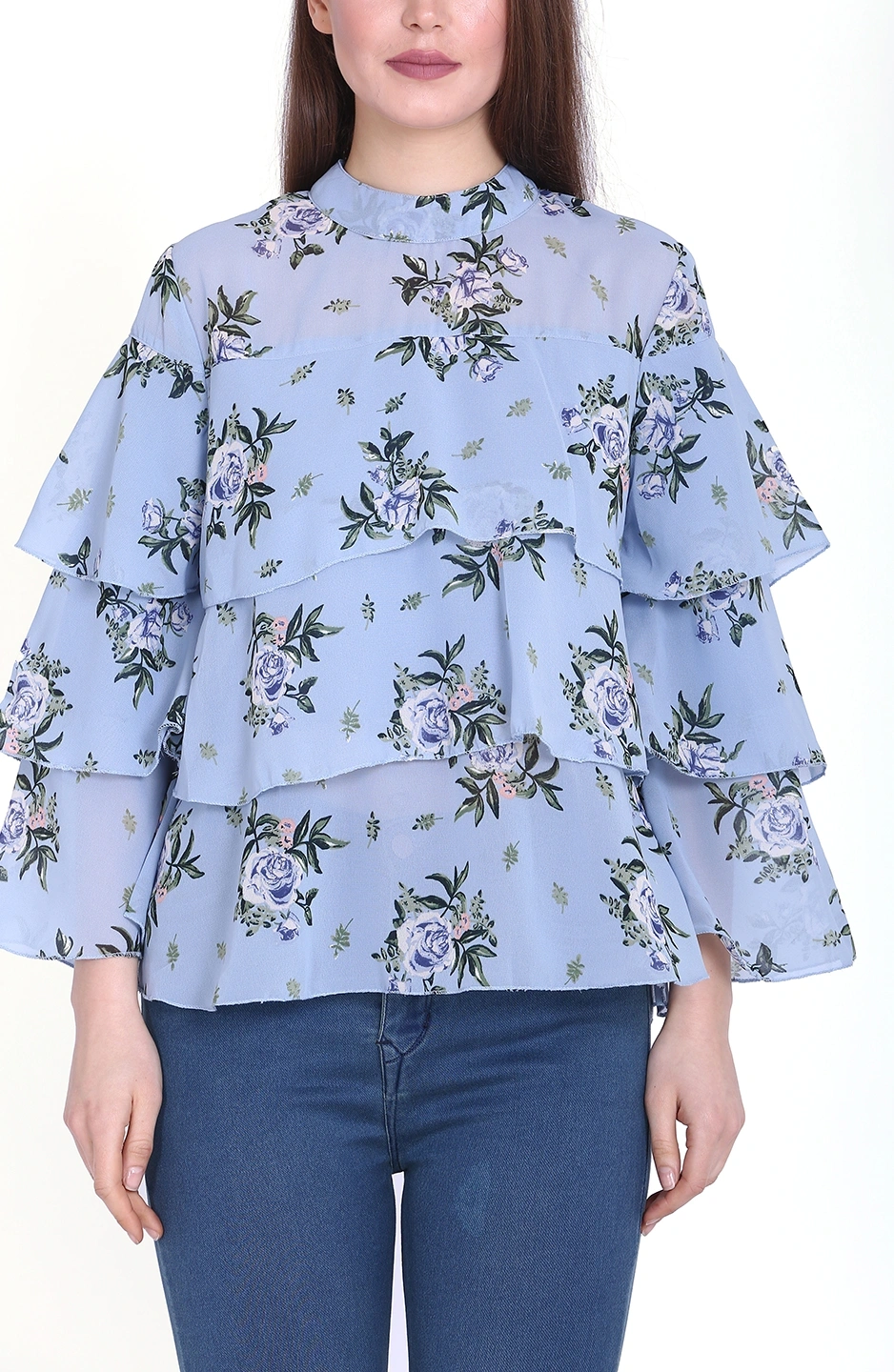 Valentino Top-Sky Blue-40 (L)-4