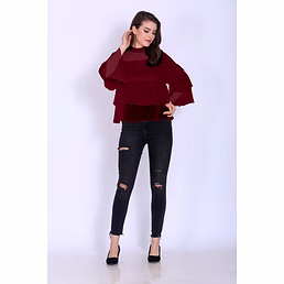 Valentino Ruffle Top