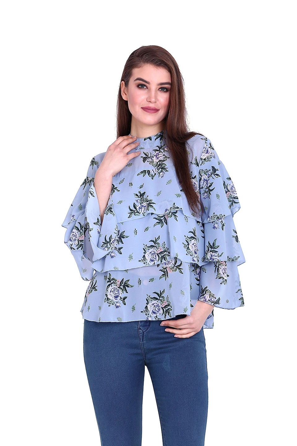 Valentino Top-Sky Blue-42 (XL)-2