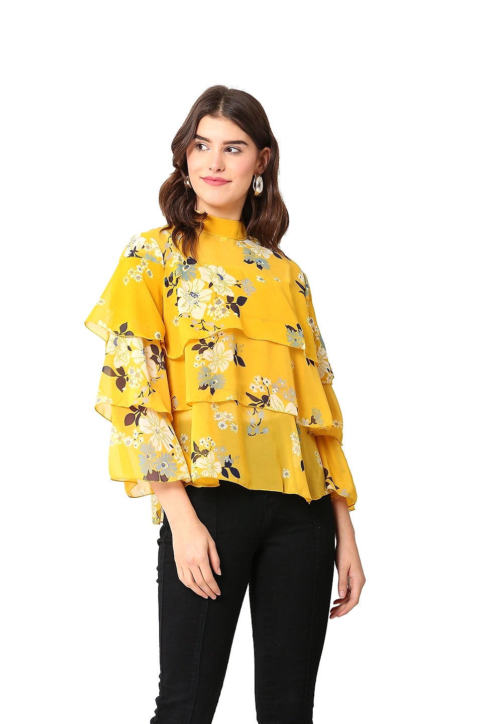 Valentino Top-Yellow-42 (XL)-2