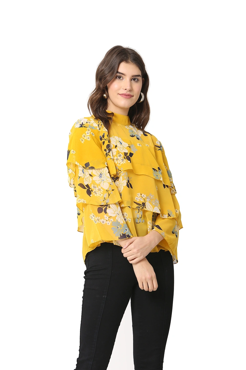 Valentino Top-Yellow-42 (XL)-3