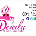 DEWDU HOMEMADE CAKE-logo