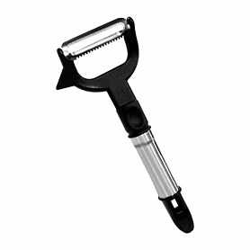 2-IN-1 DOUBLE JULIENNE AND VEGETABLE PEELER